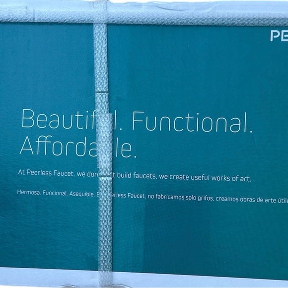 Peerless west Chester two center set bathroom faucet rubbed bronze - Picture 5 of 6